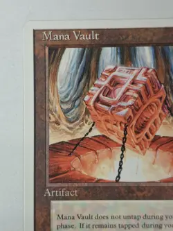 MTG Mana Vault 4th edition English LP/NM See Pic's Free Ship! BB - Image 2