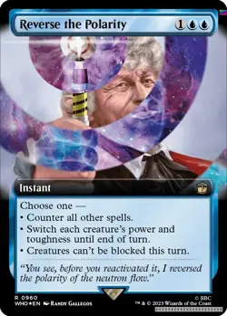 Reverse the Polarity (Extended Art) (Surge Foil) [WHO - 960] - NM [Foil] TCG MTG - Image 1