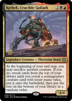 Kethek, Crucible Goliath - 206 - PRE - NM - Foil - Image 1
