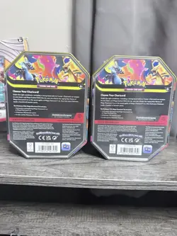 Pokemon TCG Mega Charizard X & Y Multicolor Tin - Image 2