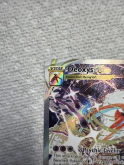Pokemon Deoxys VSTAR GG46/GG70 Crown Zenith: Galarian Gallery Full Art NM/M - Image 2