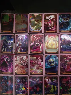 Hazbin Hotel Trading Cards S2 2nd Edition - almost complete full foil set. 48/60 - Image 3