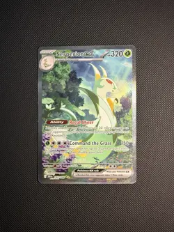 Pokemon Serperior ex 164/086 Sv: Black Bolt EX Holo Special Illustration Rare 3… - Image 1