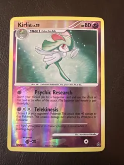 Kirlia 53/132 Reverse Holo Secret Wonders Pokemon - Image 1