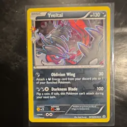 Pokemon Yveltal 78/114 Basic 130 HP Oblivion Wing Darkness Blade 2016 TCG - Image 1