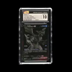 Pokemon Slab Zekrom 172 2025 CGC 10 Gem Mint - Image 1