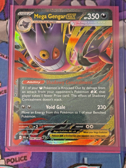 Pokemon (2025) Phantasmal Flames Mega Gengar Ex Double Rare 056/094 NM/M - Image 1