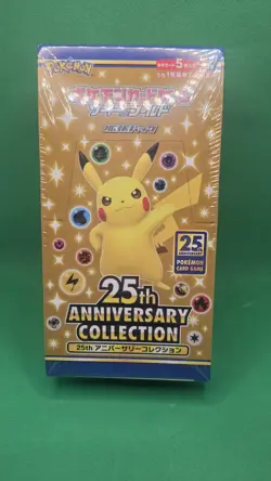 Pokemon 25th Anniversary Collection Japanese Booster Box S8a Sealed - Image 1
