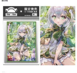 60pcs Genshin Impact Nashida Anime PTCG Sleeves Card Protector 67X92mm - Image 1
