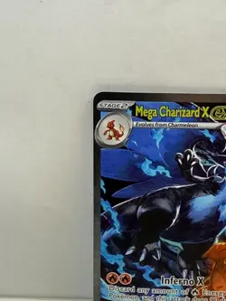 Mega Charizard X ex Pokemon TCG: Phantasmal Flames 125/094 SIR - Image 3