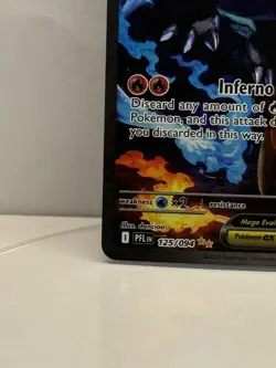 Mega Charizard X ex Pokemon TCG: Phantasmal Flames 125/094 SIR - Image 5