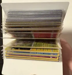 pokemon tcg HOLO CARD BULK with fusion strike mini binder - Image 2