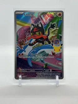 Pokemon First Partner Illustration Collections Rowlet 43 Litten 44 Popplio 45 - Image 4