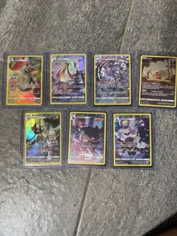 Pokemon Brilliant Stars Full Art Holo Card Lot Flapple Meloetta Obstagoon 7 Car… - Image 1