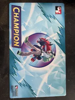 N's Zoroark ex Champion Playmat, Play Pokemon TCG League Cup Playmat - Image 1