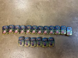 Pokemon TCG Mega Evolution: Ascended Heroes Mini Tin LOT Of 18 New Sealed - Image 1