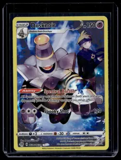 2022 Pokemon Brilliant Stars Trainer Gallery Dusknoir TG06/TG30 - Image 1