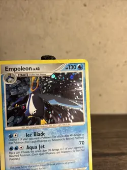 Pokemon TCG Empoleon Diamond & Pearl 4/130 Holo Holo Rare-Fast Shipping-LP!! - Image 3