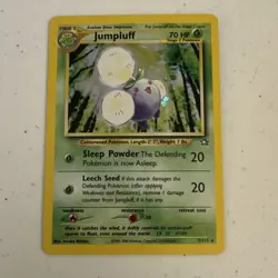 Pokemon Jumpluff 7/111 Neo Genesis Holo Rare Unlimited Stage 2 70HP - Image 1