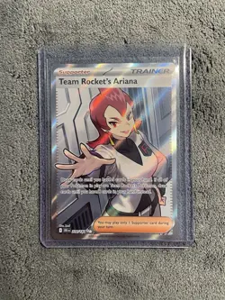 Pokemon TCG — TEAM ROCKET’S ARIANA Full Art 224/182 — Destined Rivals (NM) - Image 3