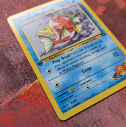 🔥MISTY'S MAGIKARP 1ST EDITION Non Holo # 88/132 GYM CHALLENGE | Pokemon Vintage - Image 3