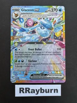 Pokemon Glaceon ex 026/131 Sv: Prismatic Evolutions Double Rare Holo - Image 1