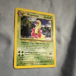 Meganium Neo Genesis 11/111 Holo Rare English Pokemon TCG 100 HP Stage 2 - Image 2