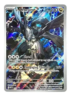 N's Zekrom - MEP 031 - Ascended Heroes Pokemon TCG Black Star Promo from ETB - Image 1