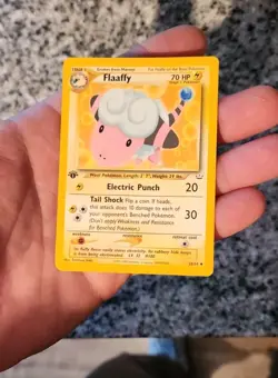 1st Edition Flaaffy 28/64 - Neo Revelation - Near Mint - Image 2