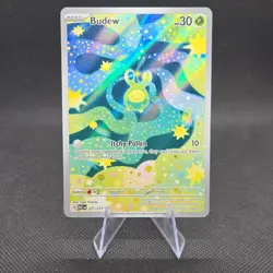 Pokemon Budew 221/217 Full Art Holo Ascended Heroes Set - Image 1