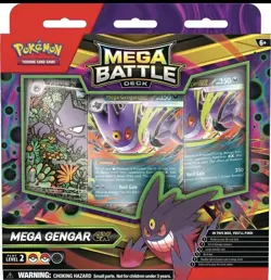 Pokemon TCG Mega Battle Deck Gengar EX - Brand New (Sealed) inc. Haunter 027 MEP - Image 1