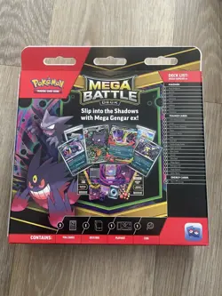 Pokemon TCG Mega Battle Deck Mega Gengar ex Sealed Haunter MEP027 Promo within - Image 3