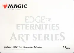 Embrace Oblivion Art Card - Art Series: Edge of Eternities (AAEOE) #13 - Image 2