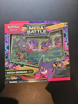 Pokemon TCG: Mega Battle Deck—Mega Gengar ex - Sealed - Image 1