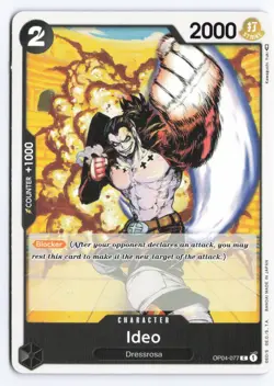 One Piece Card Game - Ideo (OP04-077) Kingdoms of Intrigue - English X4 - Image 1