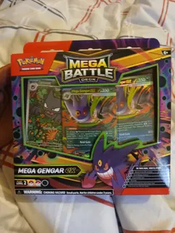 🌟 New SEALED 🌟 Pokemon TCG Mega Battle Deck Mega Gengar Ex ✅ IN HAND ✅ - Image 1
