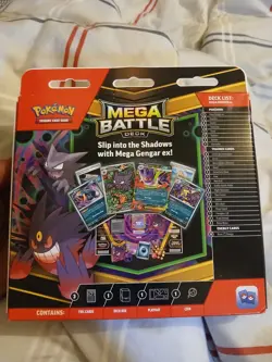 🌟 New SEALED 🌟 Pokemon TCG Mega Battle Deck Mega Gengar Ex ✅ IN HAND ✅ - Image 2