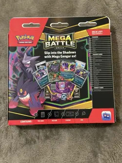 Pokemon TCG Mega Battle Deck—Mega Gengar ex Sealed In Hand - Image 2
