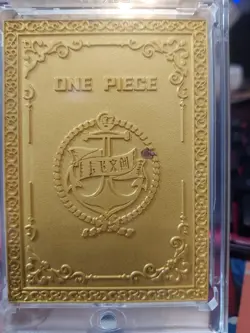 One Piece CCG Reiju Metal Card From KaFei - Image 2