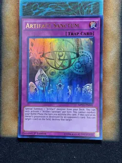 Yugioh Artifact Sanctum MP15-EN041 Ultra Rare 1st Ed NM - Image 1