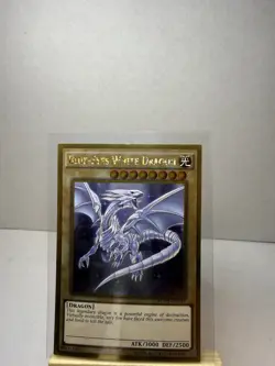 Yu-Gi-Oh! Blue-Eyes White Dragon MVP1-ENG55 1st Edition Light Dragon Gold Rare … - Image 1