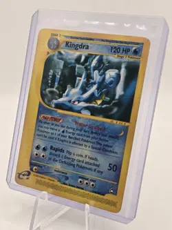 Pokemon TCG Kingdra Card Aquapolis Regular 019/147 Non-Holo Rare - Image 3