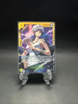 One Piece TCG Trafalgar Law EB03-062 SEC Extra Booster Heroines Edition NM - Image 1