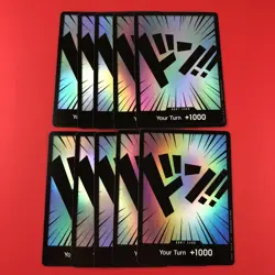 Playset x10 | DON!! ST13 Foil Set | Three Brothers One Piece CCG RARE Holo - Image 1