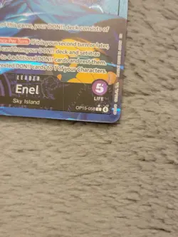 One Piece - OP15-058 Enel Leader Alt Art Adventure on Kami's Island English NM - Image 5
