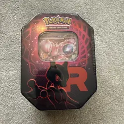 Pokemon TCG Destined Rivals Team Rocket Tin: Mewtwo Ex Sealed 2 available - Image 1