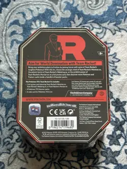 Pokemon TCG Team Rocket Tin - Mewtwo EX - New and Sealed - Image 2