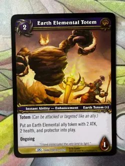 World of Warcraft TCG - Earth Elemental Totem 92 - Image 1