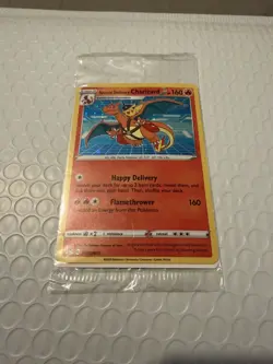 Pokemon TCG Special Delivery Charizard SWSH075 Black Star Promo Holo Sealed New - Image 1