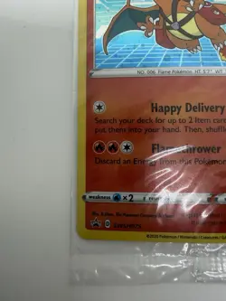 Pokemon TCG Special Delivery Charizard SWSH075 Holo Black Star Promo Sealed - Image 4